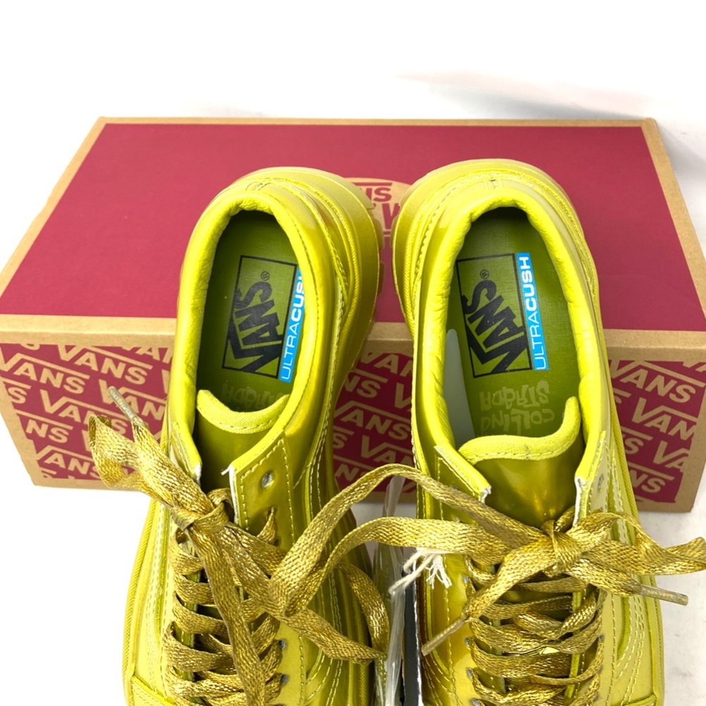 VANS Collina Strada Old Skool Vibram Women Synthetic Yellow Low Shoe VN0009Q4YL9 - Picture 4 of 11
